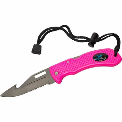 Blue Reef Scuba Titanium Folding Knife
