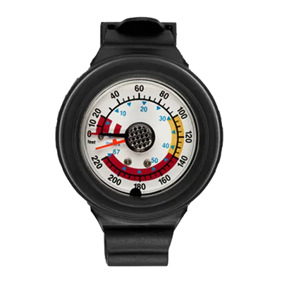 Blue Reef Wrist Depth Gauge 220'